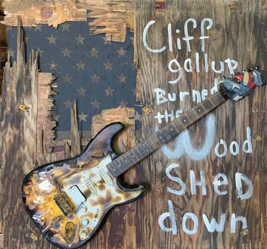 Cliff Gallup Burned The Woodshed Down